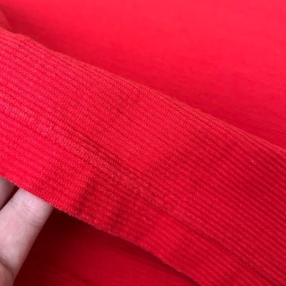 Vintage 1993 Speedo Muscle Tank Top, Mens XL, Red Ribbed Single Stitch Tank USA - Picture 7 of 10